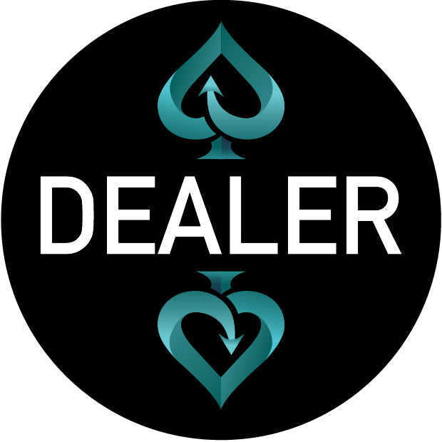 Upgrade Poker Ceramic Dealer Button